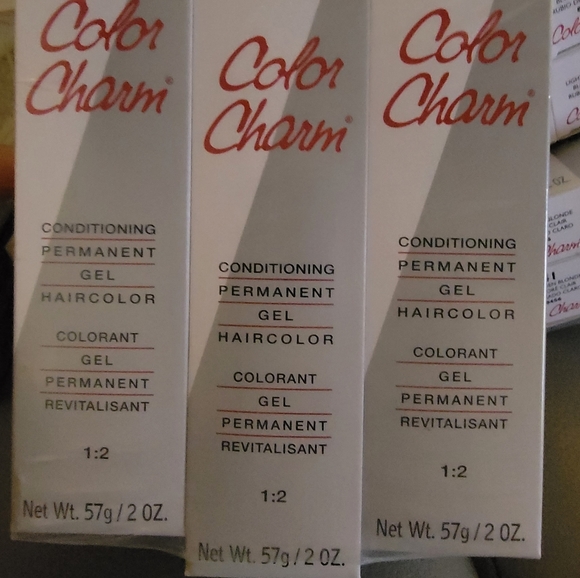 WELLA COLOR CHARM Conditioning Permanent Gel Tube 12w Hair Color ~ 2 oz - Picture 3 of 4